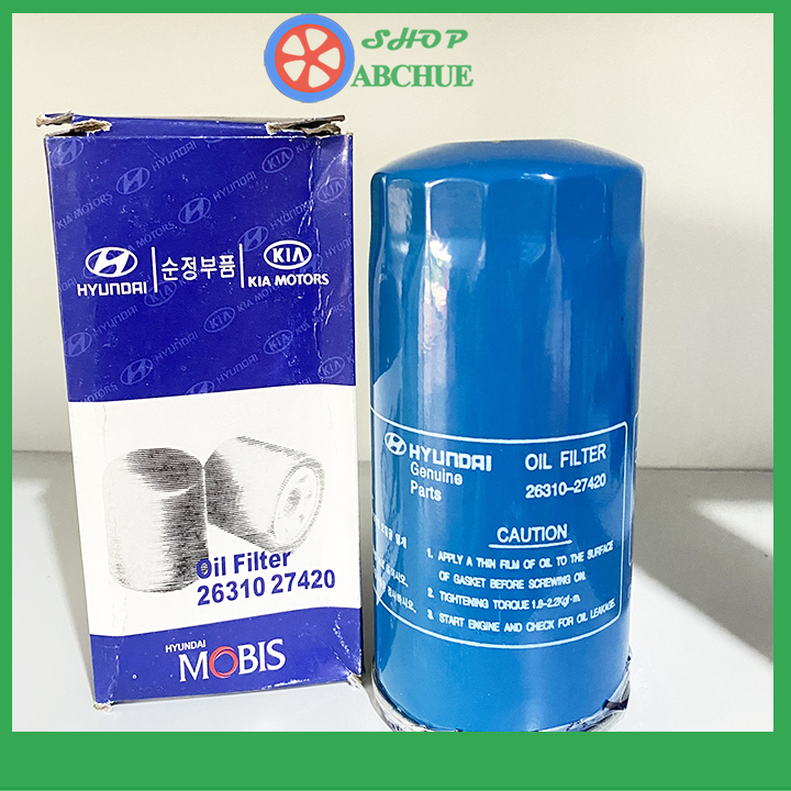 Lọc nhớt động cơ Santafe