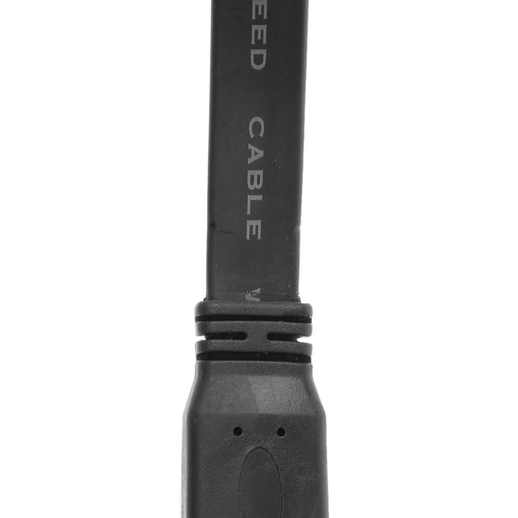 1.5m Flat HDTV Media Cable Lead High Speed Video Cable 1080p 3D HDTV