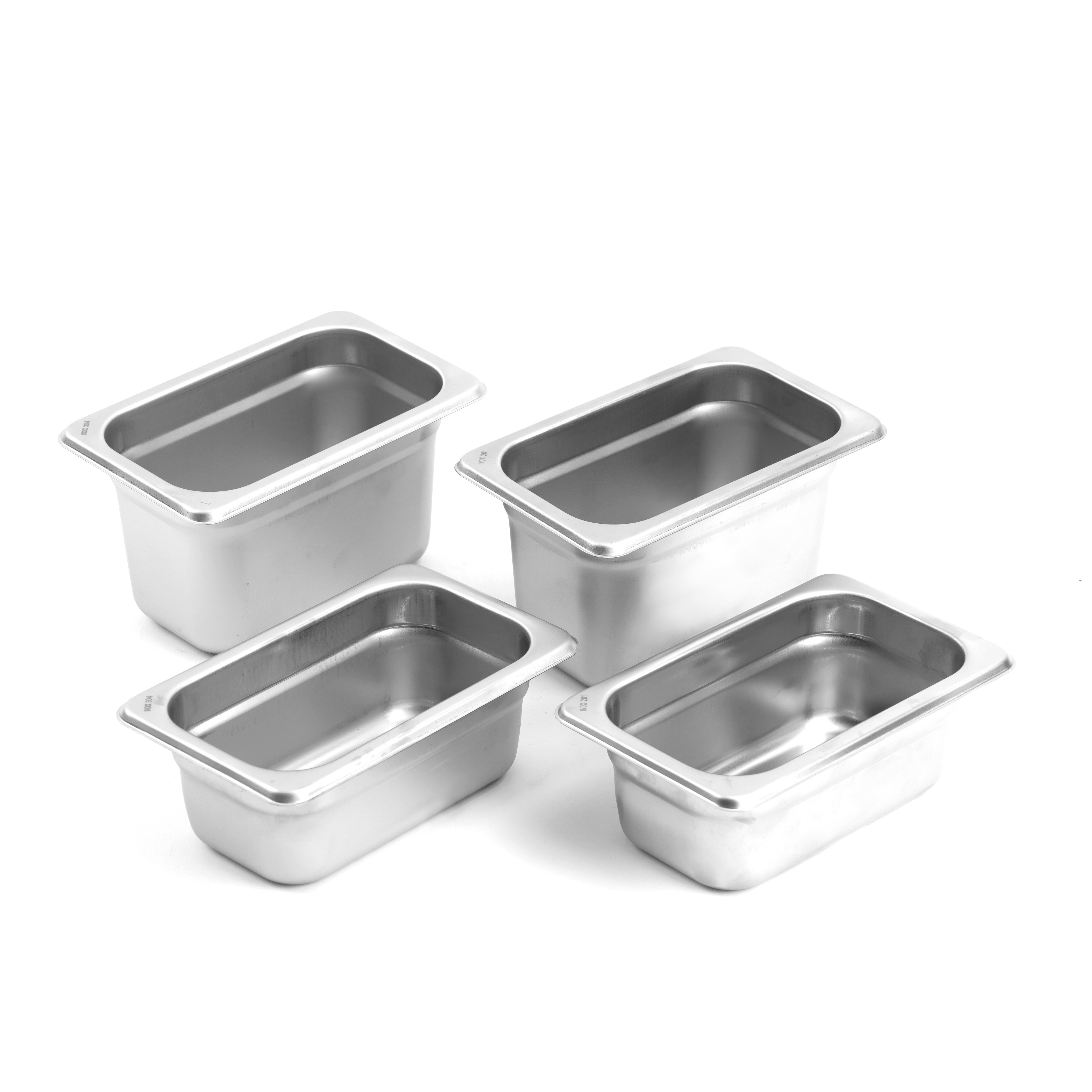 Khay Inox đựng thực phẩm, khay đựng thức ăn buffet đủ size - inox 201