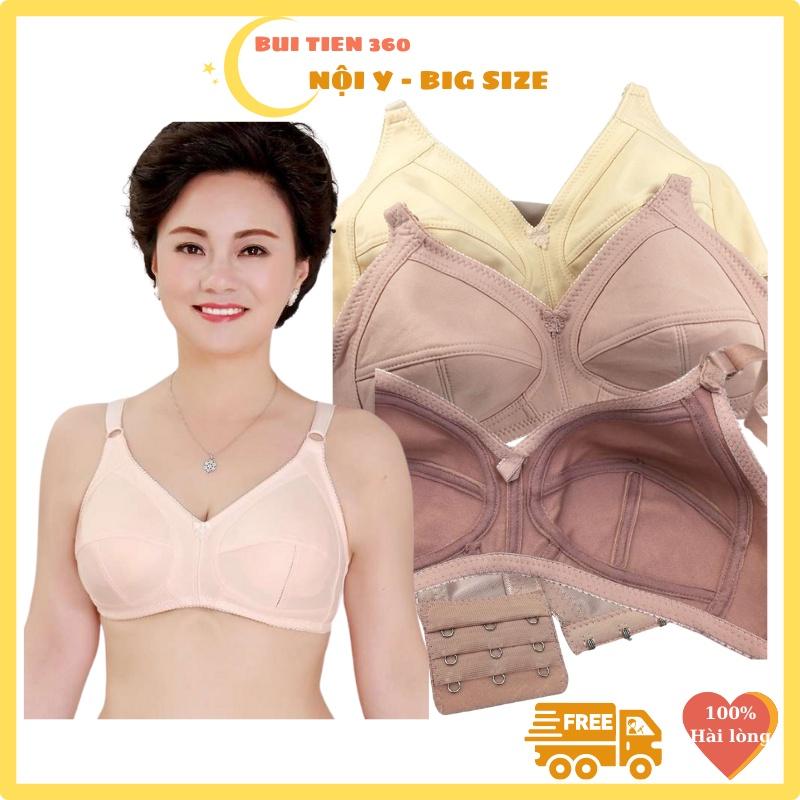 Aó ngực lót nữ mỏng không mút không gọng A3289 quả to bản to big size CUP E cho bầu người béo mập ngực to mặc mát