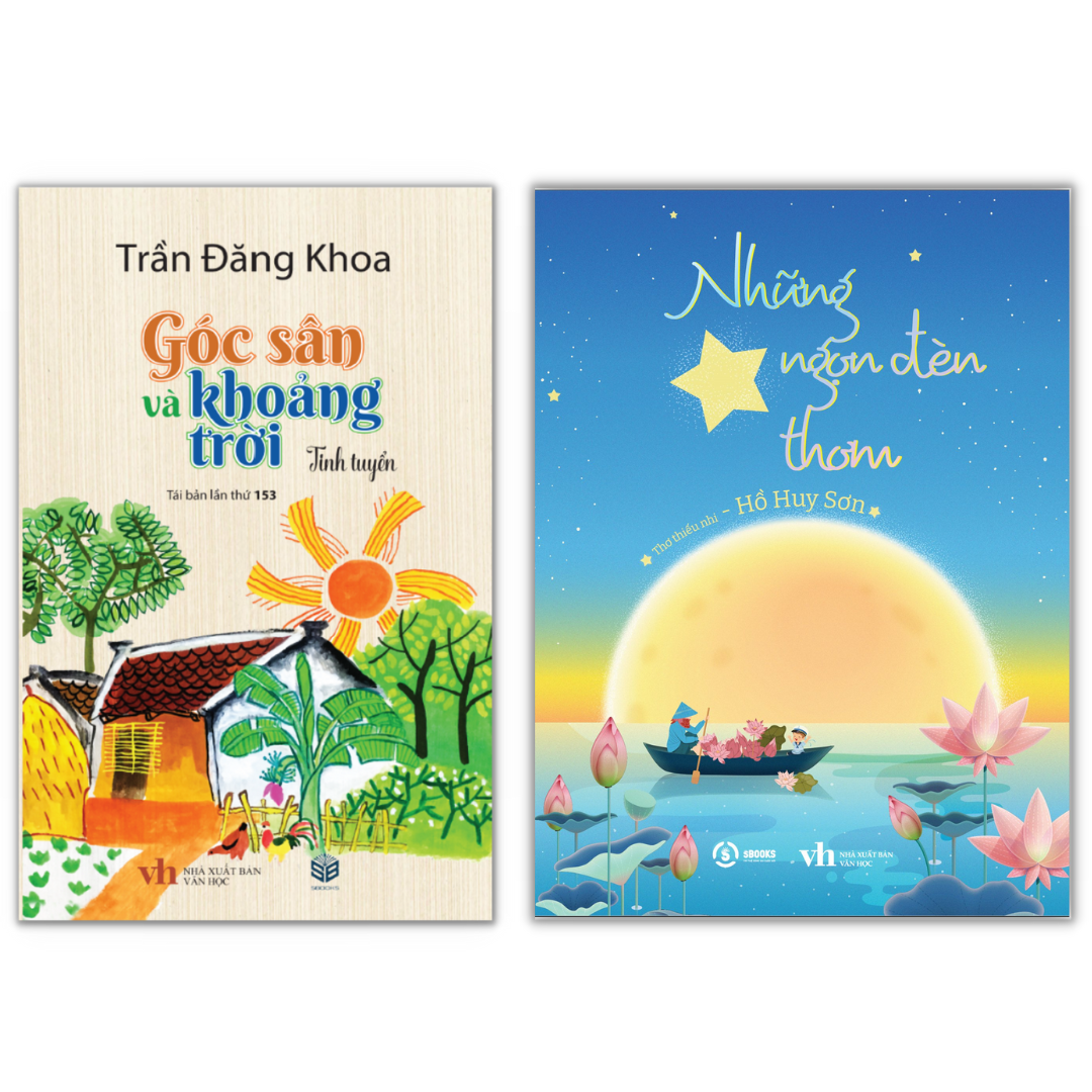 Thơ Thiếu Nhi: Những Ngọn Đèn Thơm + Góc Sân Và Khoảng Trời (Sbooks)