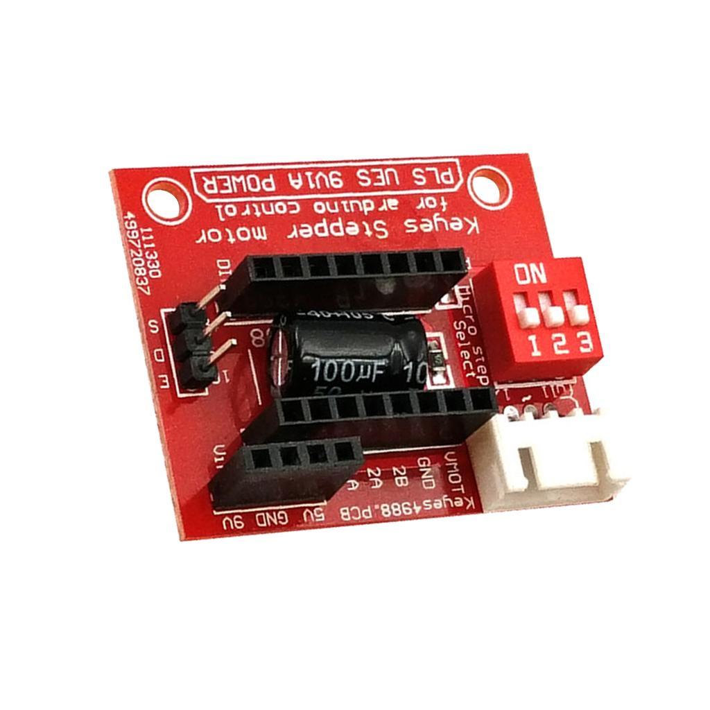 A4988 DRV8825 3D Printer Stepper Motor Driver Control Expansion Board Red