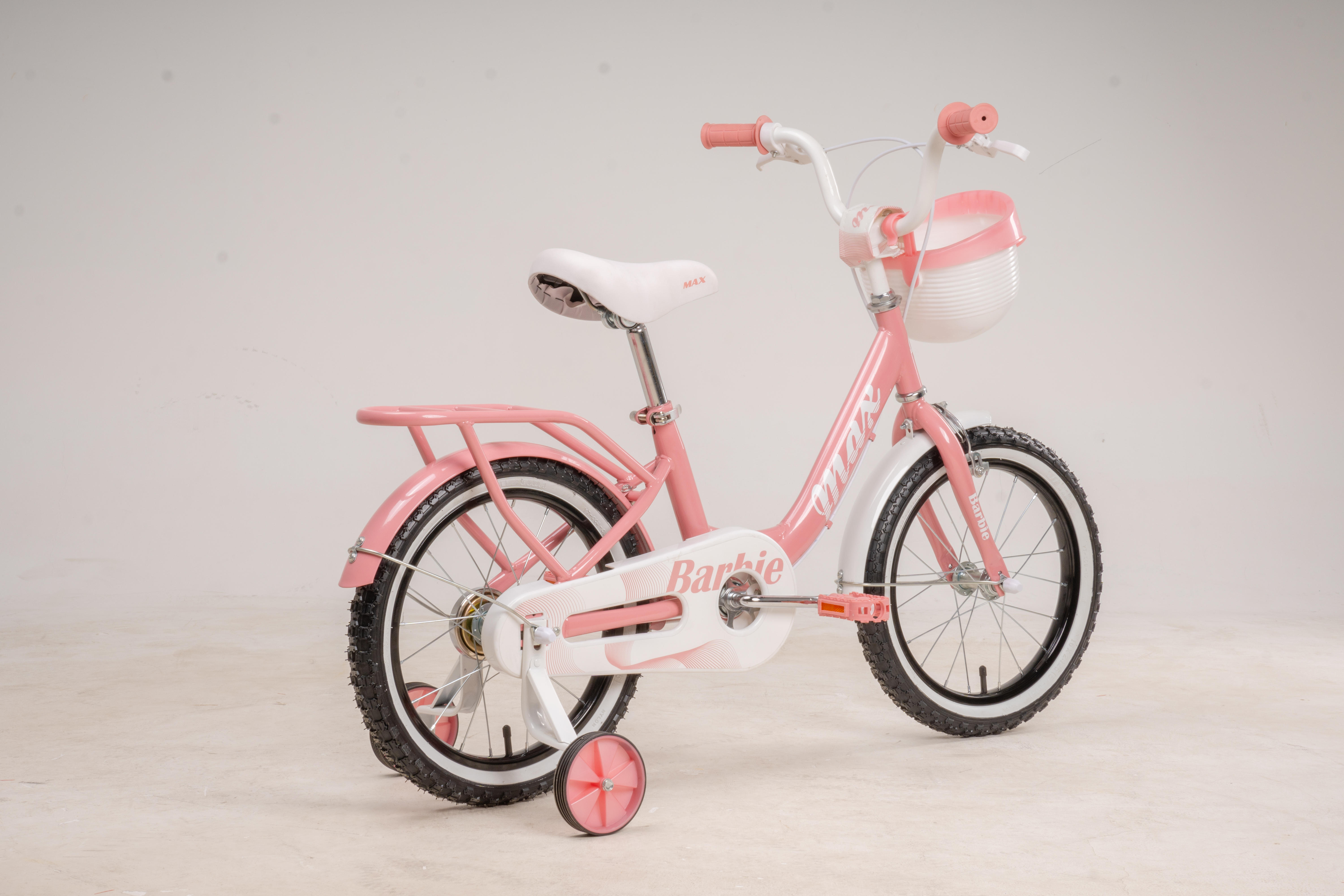 [FREESHIP] Xe Đạp Trẻ Em Bé Gái Youth MaxBike Barbie - Bánh 16 Inches – 2022 ( 4-7 tuổi)