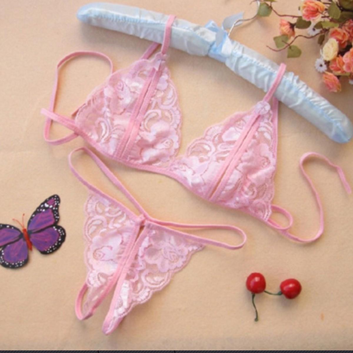 Combo 4 bộ đồ lót nữ phối ren sexy gợi cảm