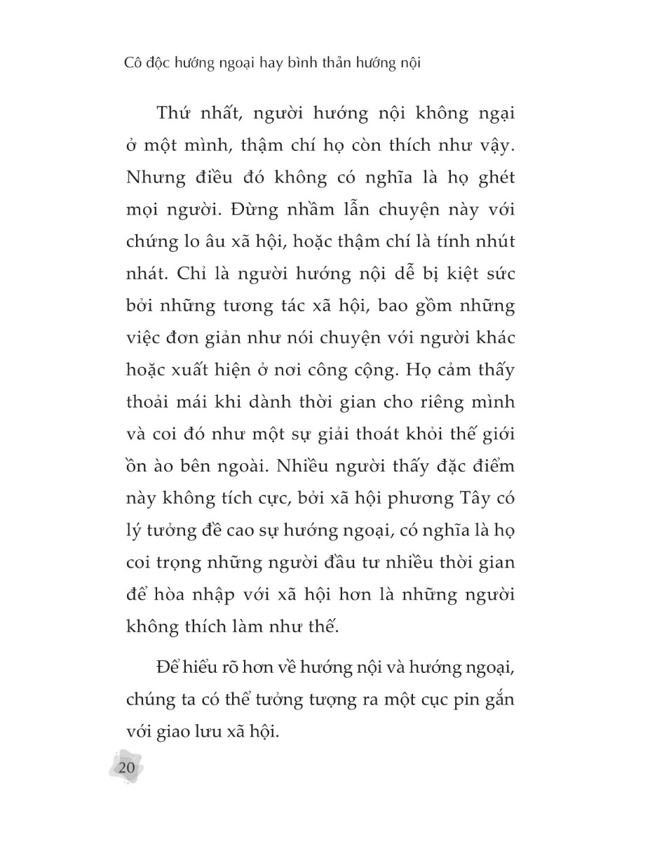 Cô Độc Hướng Ngoại Hay Bình Thản Hướng Nội _1980