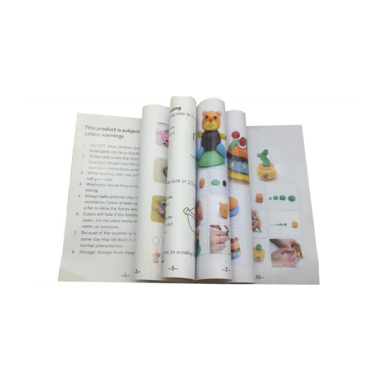 Set 24 Màu Đất Sét Polymer Khối Nhỏ Diy An Toàn Cho Trẻ Em