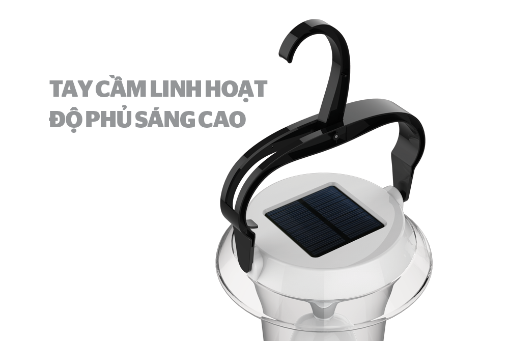 Đèn tích năng lượng mặt trời SUNHOUSE SHE-6899S- Hàng chính hãng