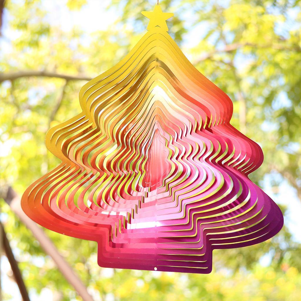 Wind  Stainless  Pendant Windmill Wind Sculpture for Outside