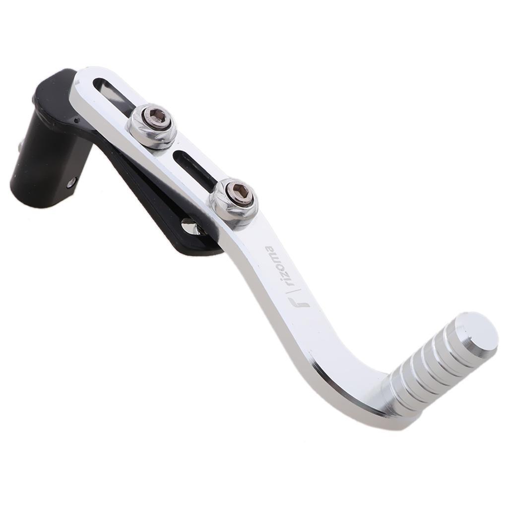 CNC Alloy Folding Gear Shift Shifter Lever for Motorcycle Golden+Silver