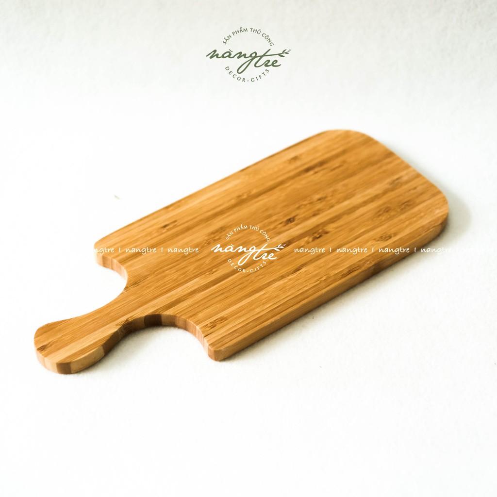 Thớt gỗ tre tự nhiên ( Bamboo wood cutting board)