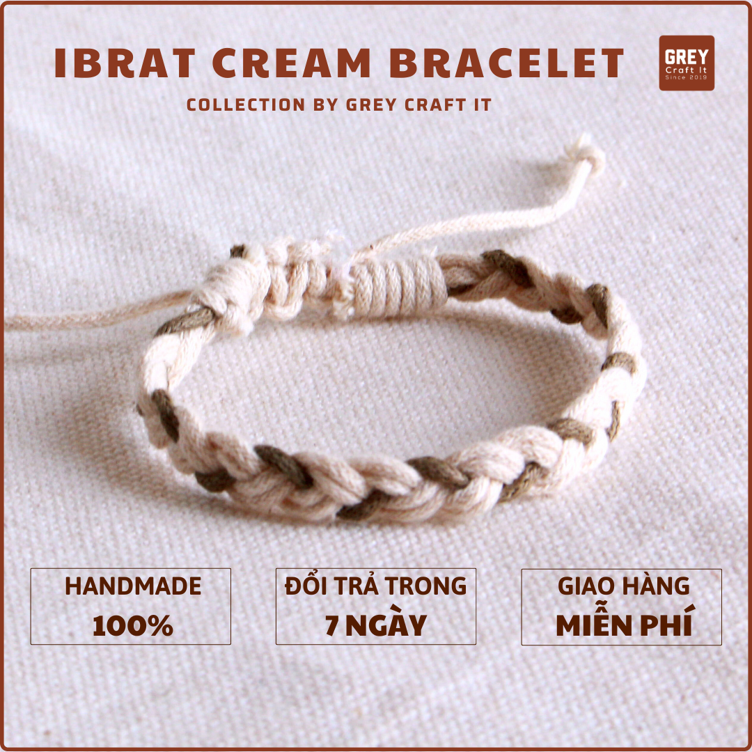 Vòng tay UNISEX Ibrat Retro | Vintage Boho Style Độc Lạ dễ phối đồ Miễn phí ship sửa đổi trả Handmade 100%