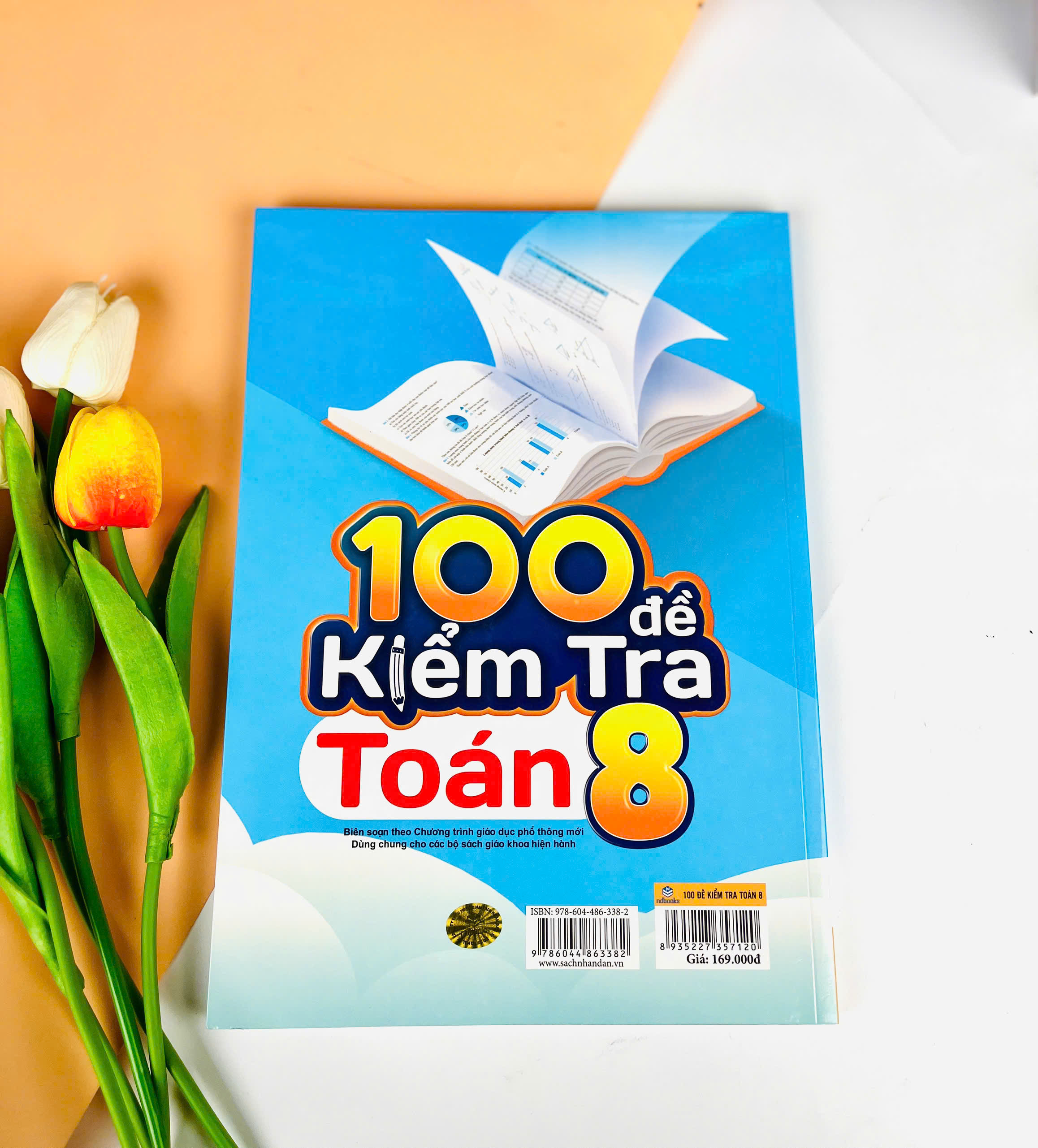 Sách - 100 Đề Kiểm Tra Toán 8 - Biên soạn theo chương trình GDPT mới - ndbooks