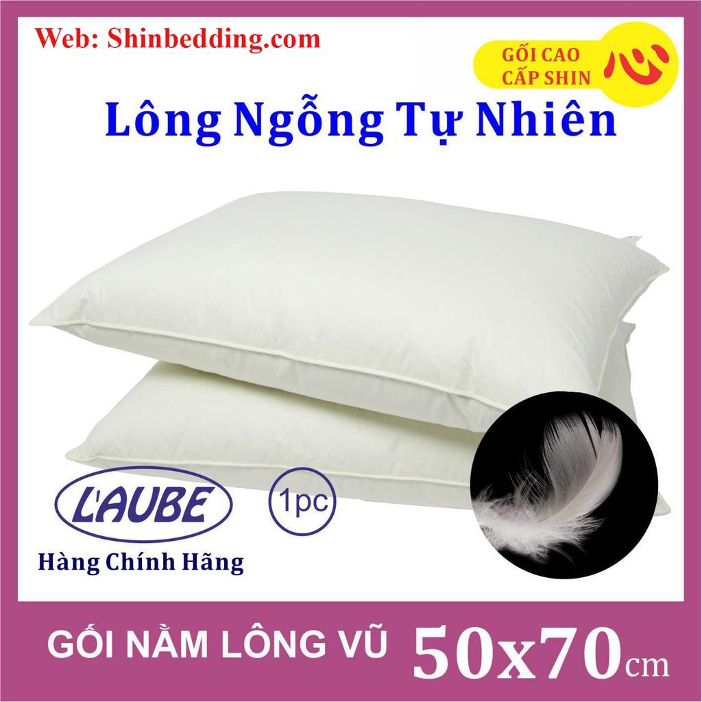 Ruột gối ôm lông vũ tự nhiên Feather Laube 35x100cm