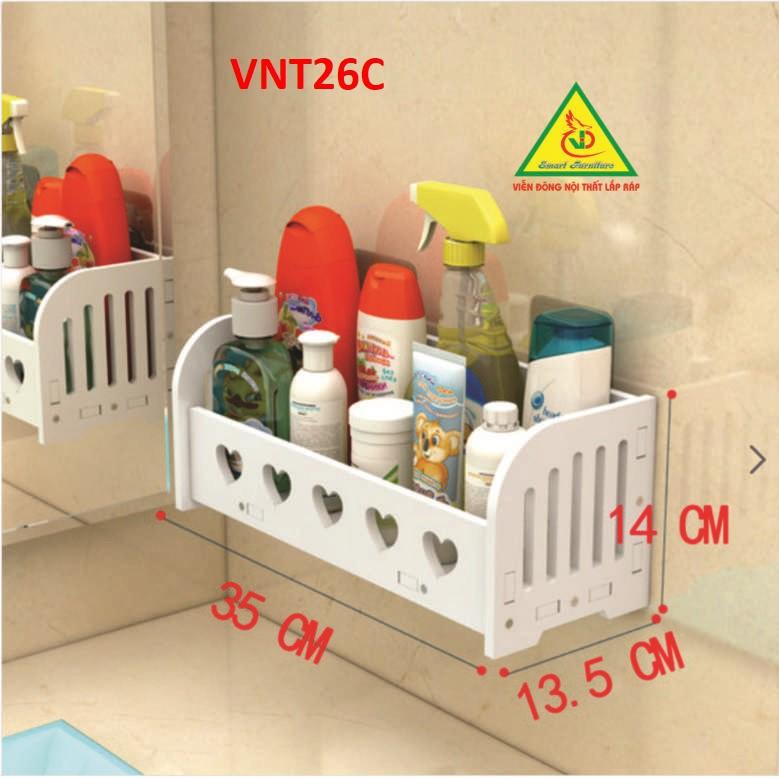 KỆ TREO NHÀ TẮM CHỐNG THẤM NƯỚC VNT25 -26C- NỘI THẤT LẮP RÁP