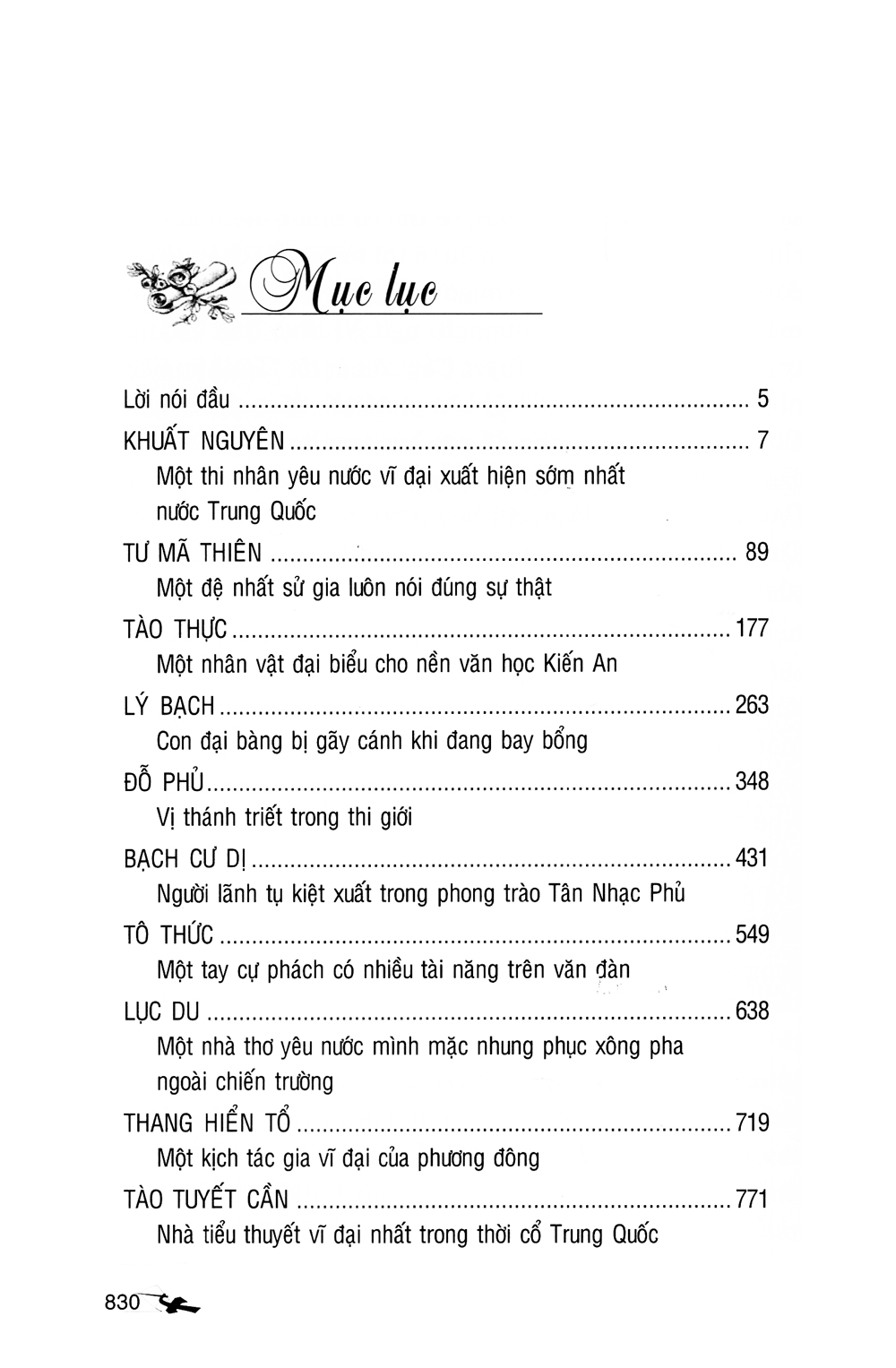 10 Đại Văn Hào Trung Quốc