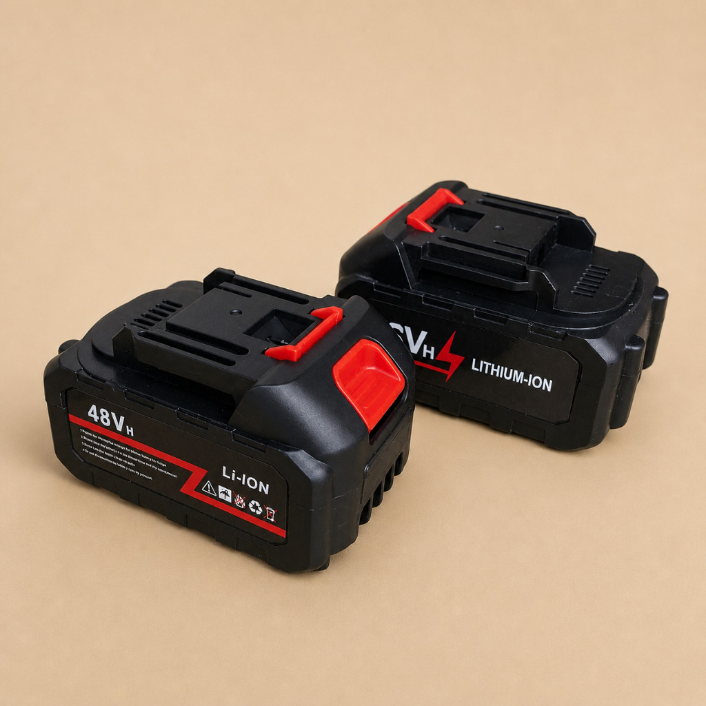 Pin Lithium-Ion 48Vh 10 Cell Dùng Cho Máy Cầm Tay, Máy Khoan, Quạt Lồng Sắt