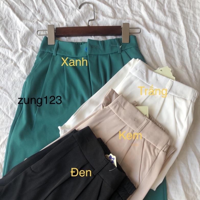 Quần baggy gấu lệch HOT TREND 2021 Quần jogger cá tính, năng động, trẻ trung cho mọi chị em