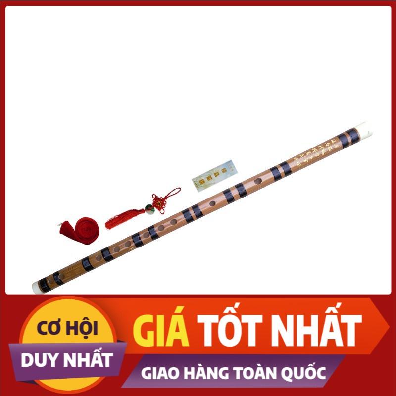 Free Ship Sáo dizi nâu thường