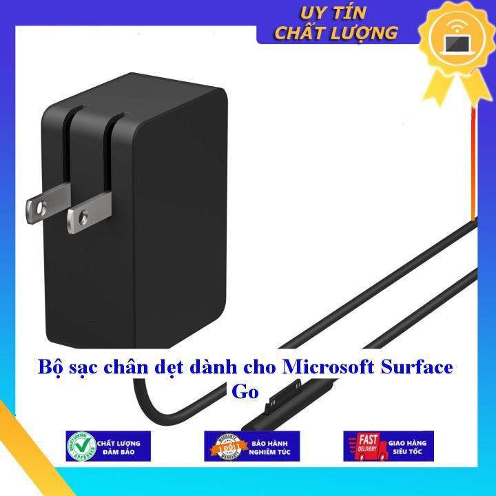 Bộ sạc chân dẹt dùng cho Microsoft Surface Go - Hàng Nhập Khẩu New Seal