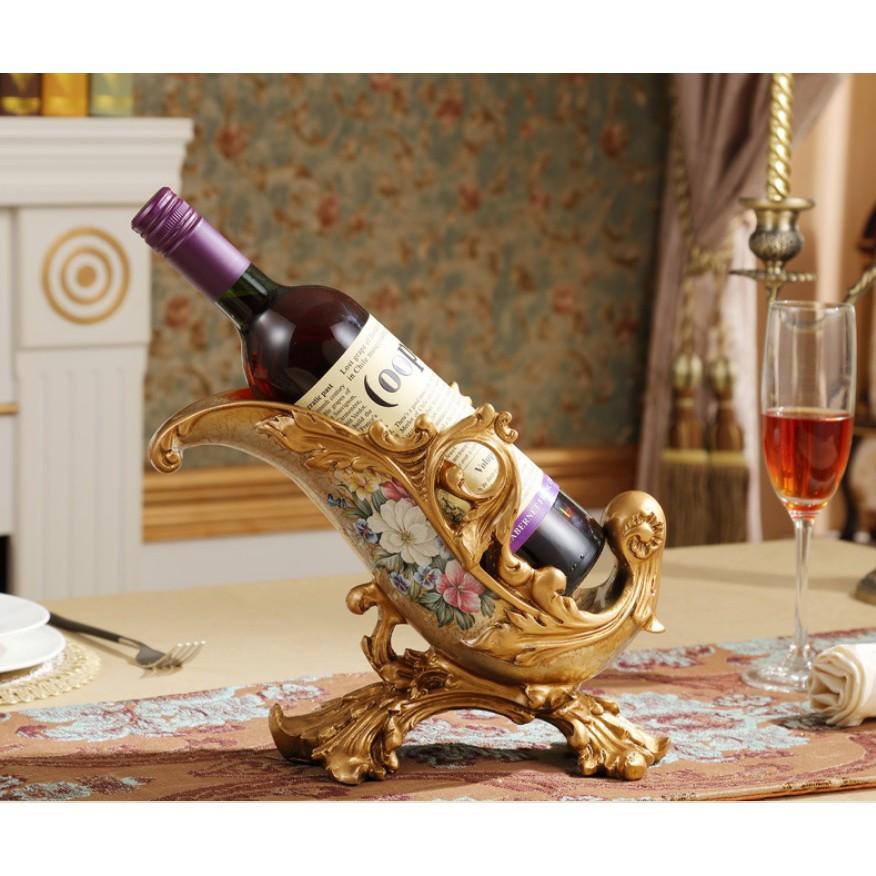Giá đựng chai rượu sang trọng DHR002