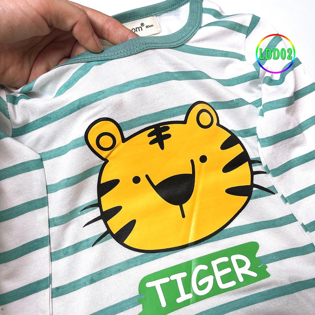 Bộ Dài Tay Cho Bé LDD02 Đồ Bộ Thun Lạnh Cao Cấp Mềm Mịn Thoáng Mát Dễ Chịu, Thoải Mái Cho Bé