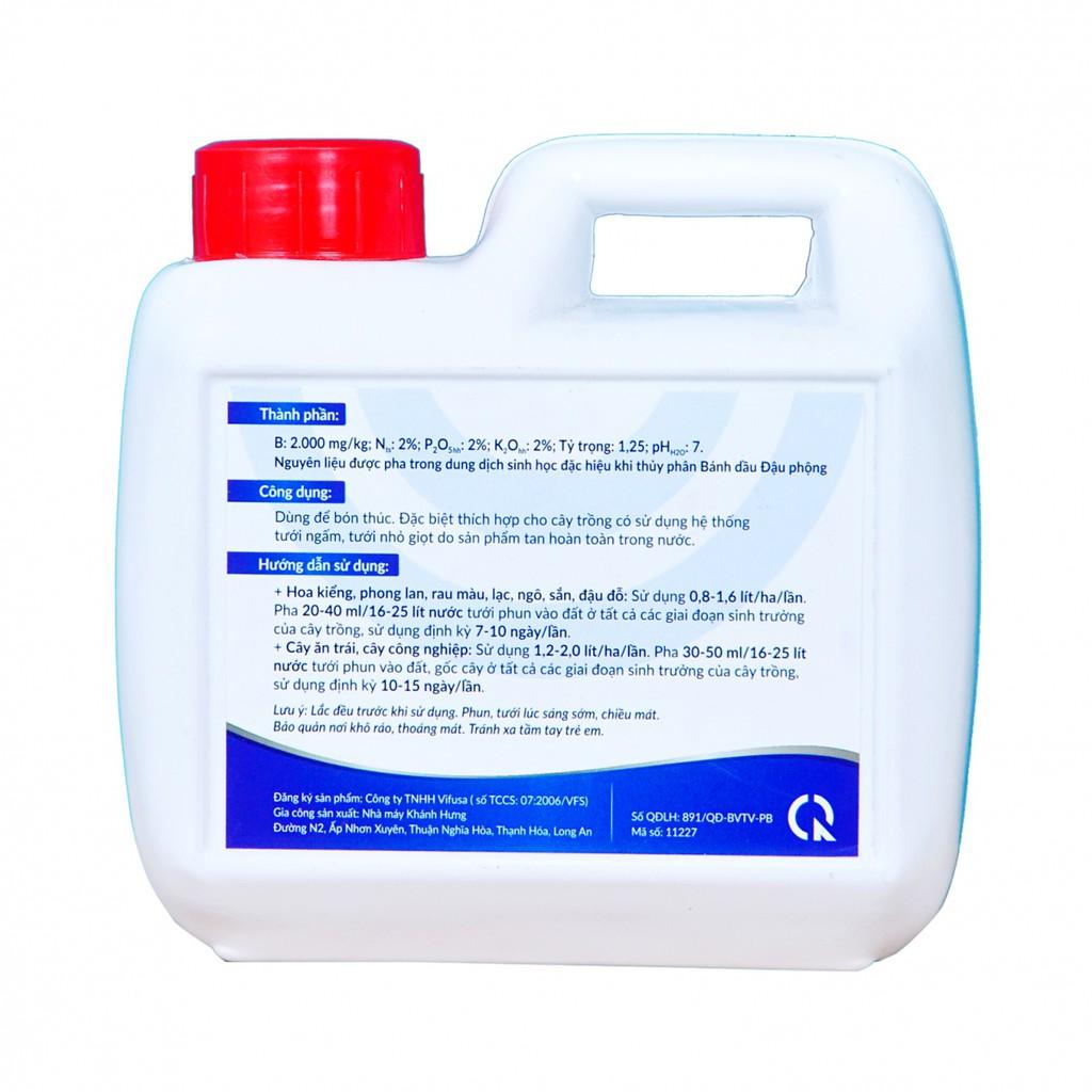 Phân Bón Vi Lượng VIF MIX Thủy Phân Bánh Dầu Đậu Phộng 1000ml Chuyên Lan, Cây Kiểng Tốt Cho Mọi Giai Đoạn-
