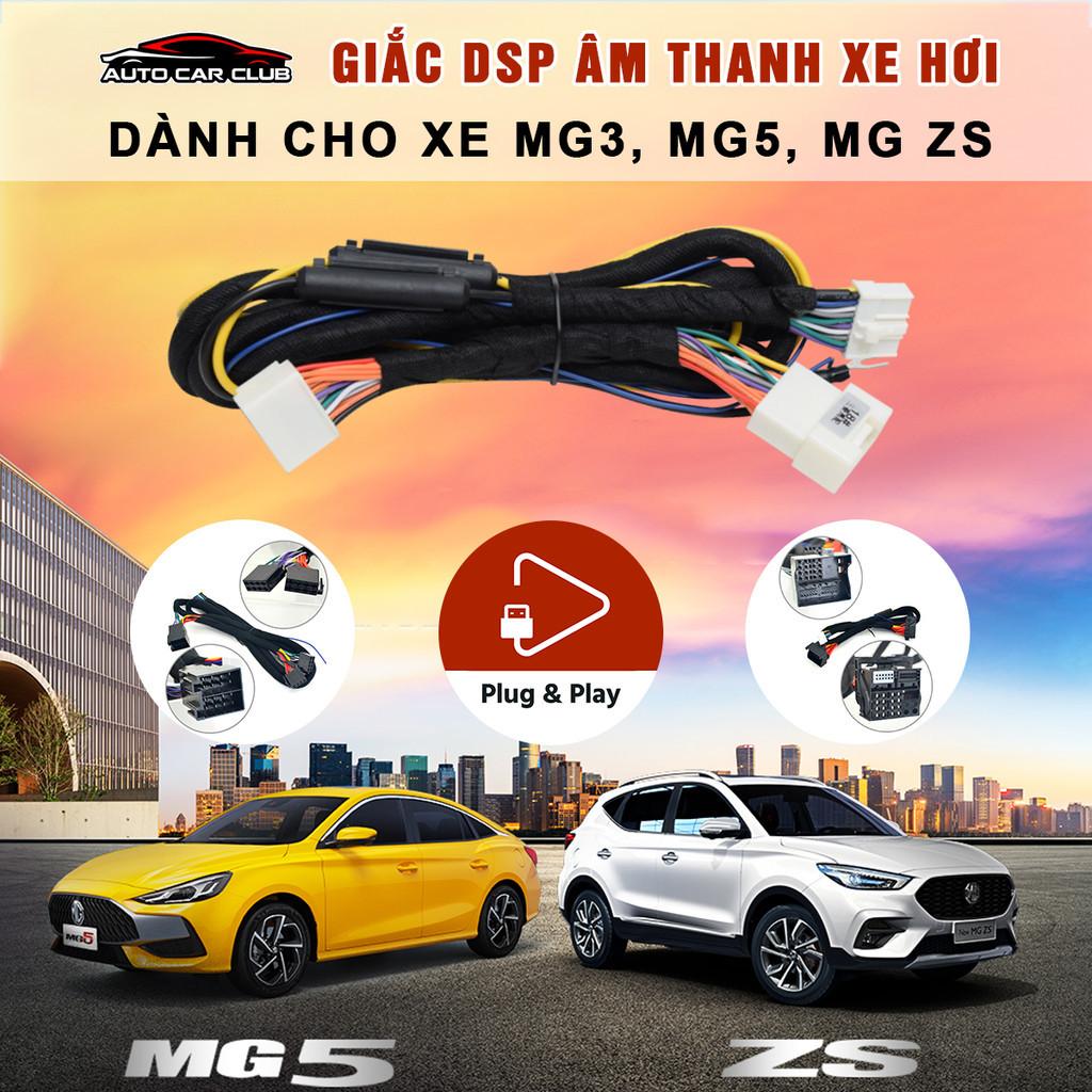 DÂY GIẮC DSP/AMPLI NỐI MÀN HÌNH NGUYÊN BẢN THEO XE Ô TÔ MG ZS, MG3, MG5, ĐỘ LOA PLUG N PLAY