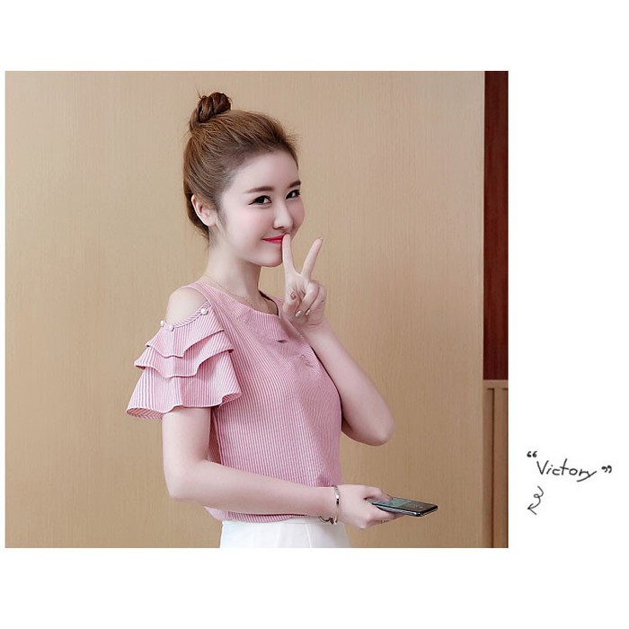 ÁO SỌC TAY TẦNG
