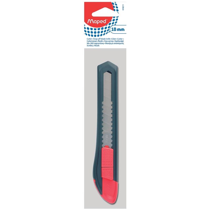 Bộ 2 Dao Rọc Giấy Maped Plastic 18 mm - 018211
