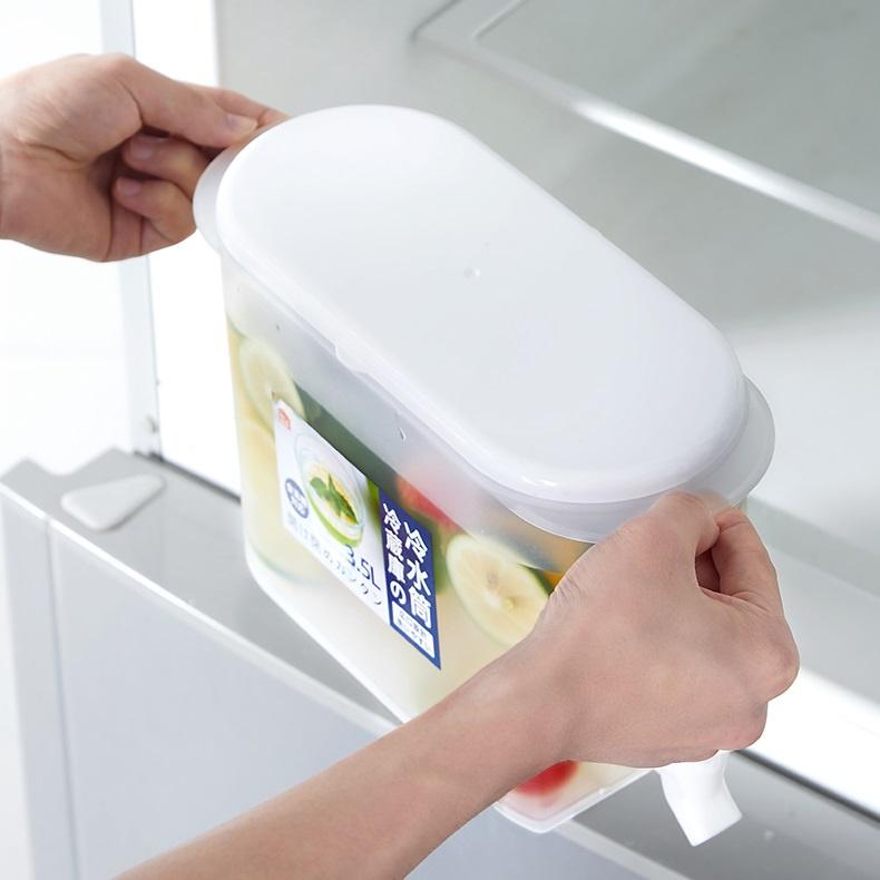 Bình nước 3.5 L có vòi chuyên để tủ lạnh, bình đựng nước cỡ lớn để tủ lạnh hàng cao cấp xuất nhật