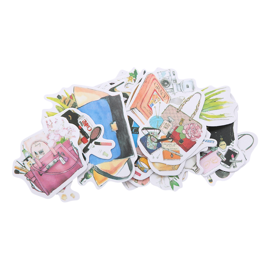 Set 33 Sticker Trang Trí - Chủ Đề Mua Sắm