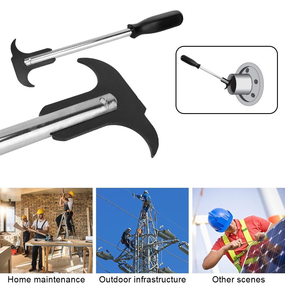 Dụng cụ sửa chữa tháo gỡ dầu bằng thép carbon tay cầm nhựa màu đen