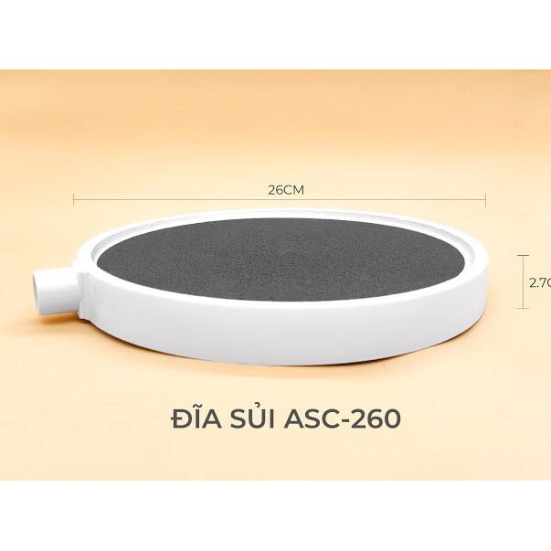 Đĩa Sủi Oxy Hồ Koi Mặt Đá ASC
