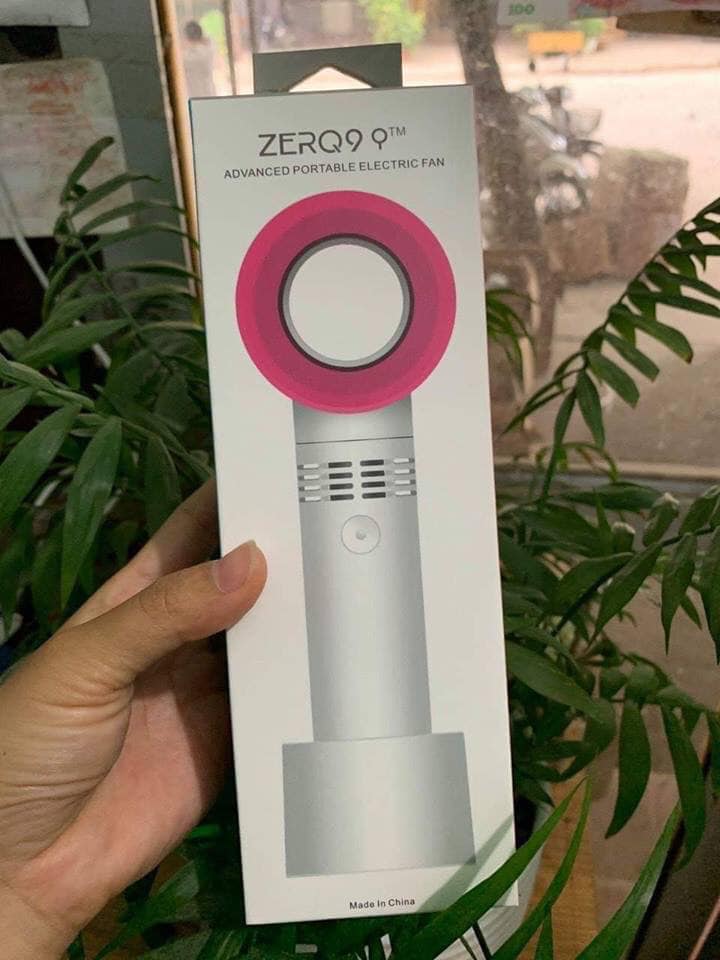 Quạt điện mini không cánh tặng kèm 1 ciu ciu