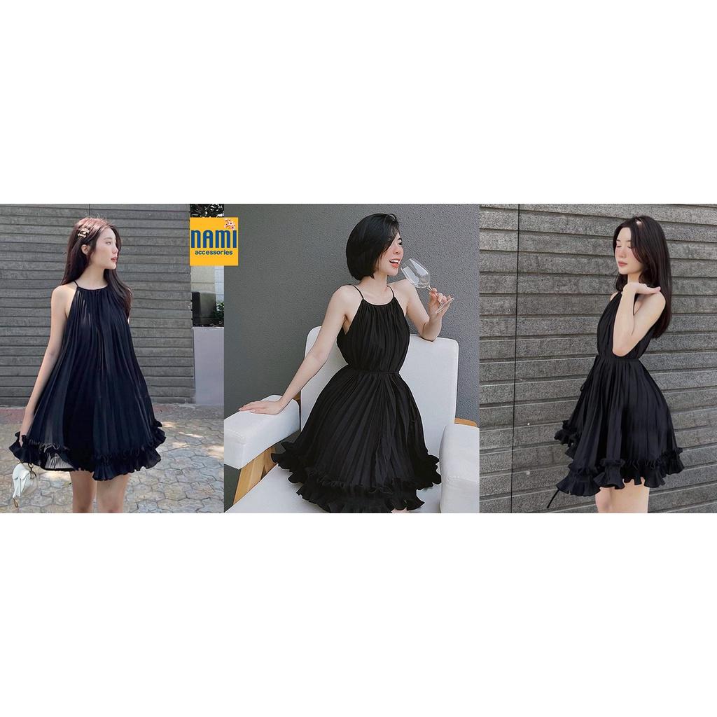 Đầm suông dập ly cổ yếm lai bèo tiểu thư xinh xắn nổi bật Nanami - ATNU056