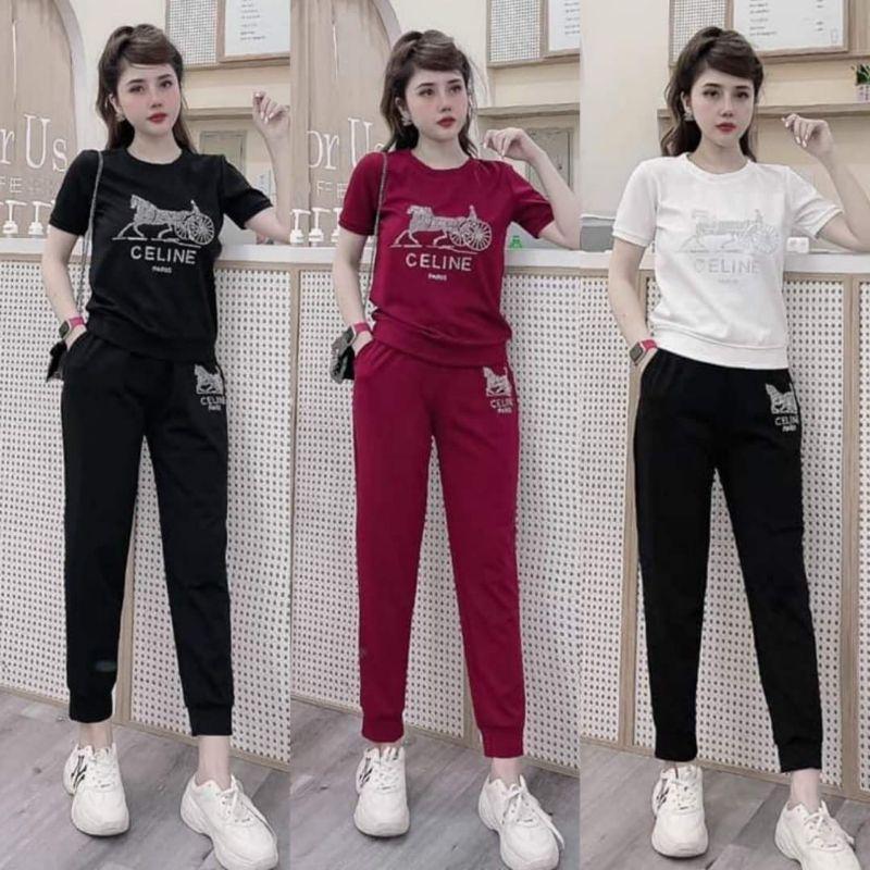 SÉT BỘ THỂ THAO ĐÍNH CƯỜM ĐÁ