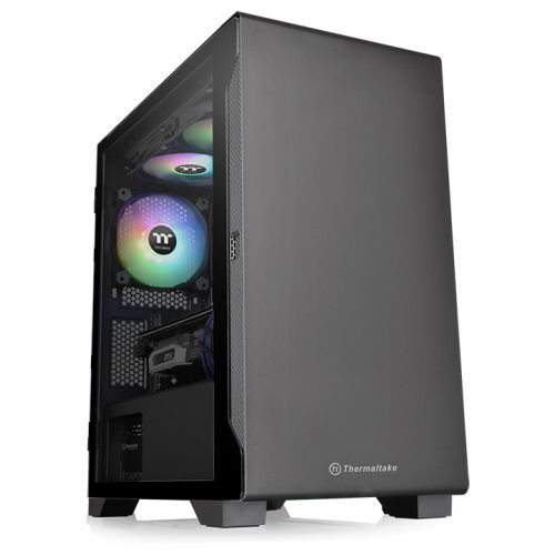 Vỏ Case Thermaltake S100 Tempered Glass Micro Chassis (CA-1Q9-00S1WN-00) - Hàng Chính Hãng