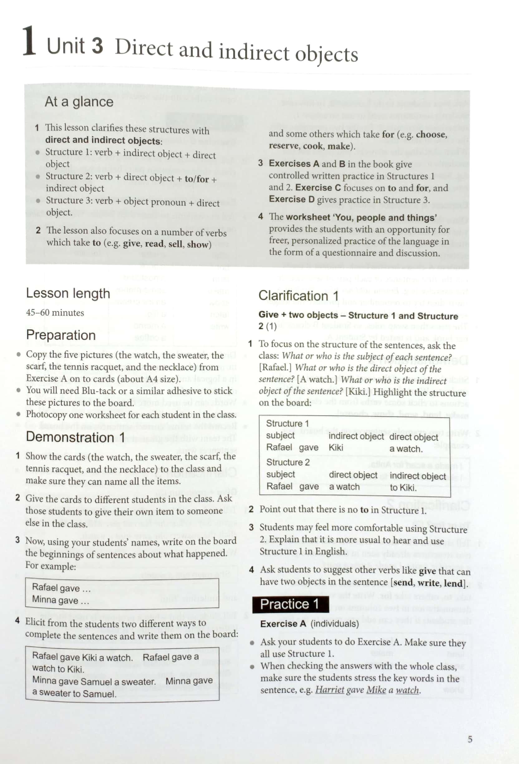 Oxford Practice Grammar Intermediate Lesson Plans and Worksheets