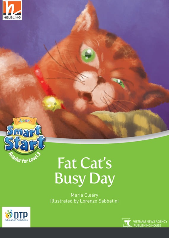 Combo 5 truyện đọc ISS Readers 3: A Long Car Ride, Kindergarten Seasons, We Can Reuse It!, Fat Cat's Busy Day, The Kite