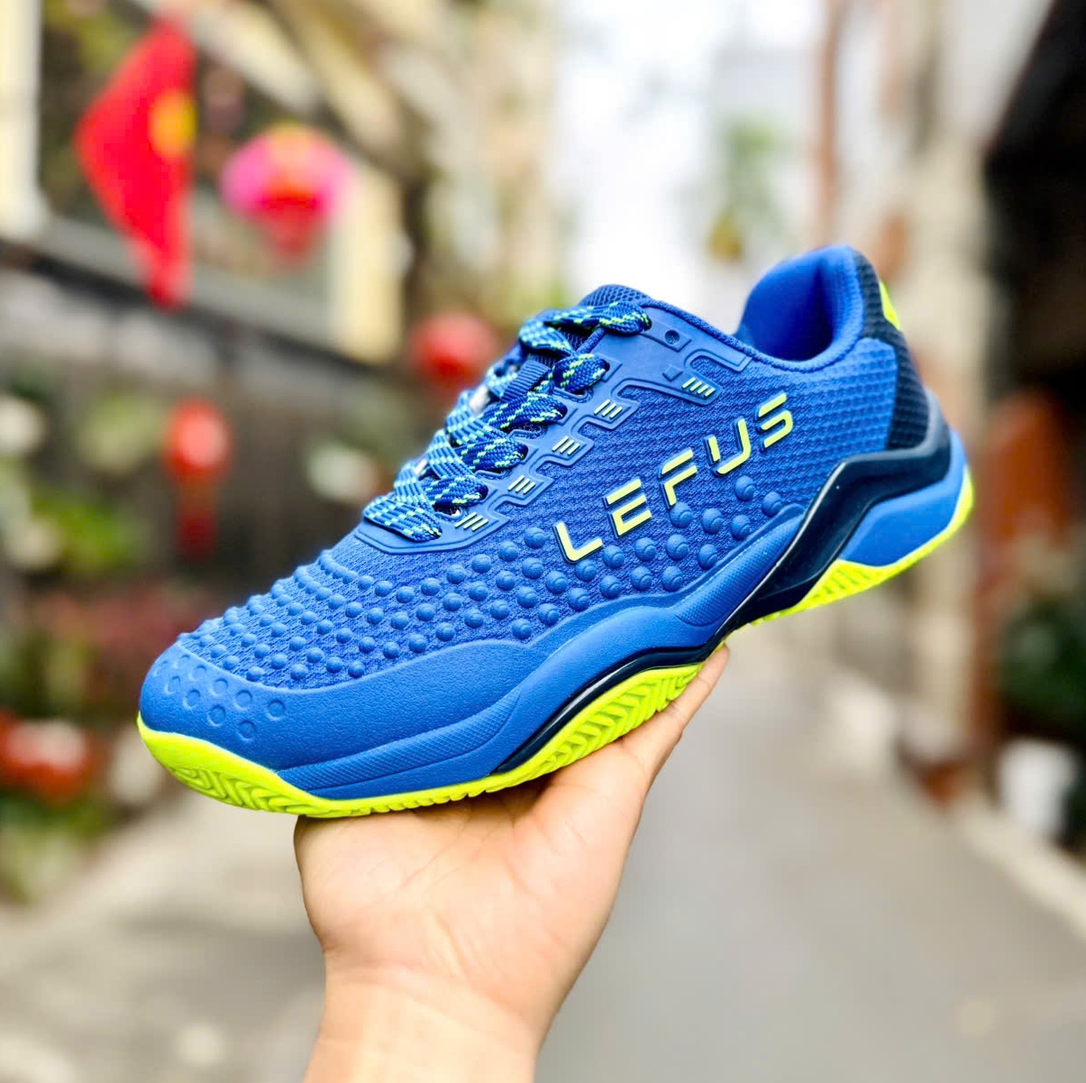 Giày lefus L036 chuyên dụng chơi cầu lông, bóng bàn, pickleball siêu bền size 36-44