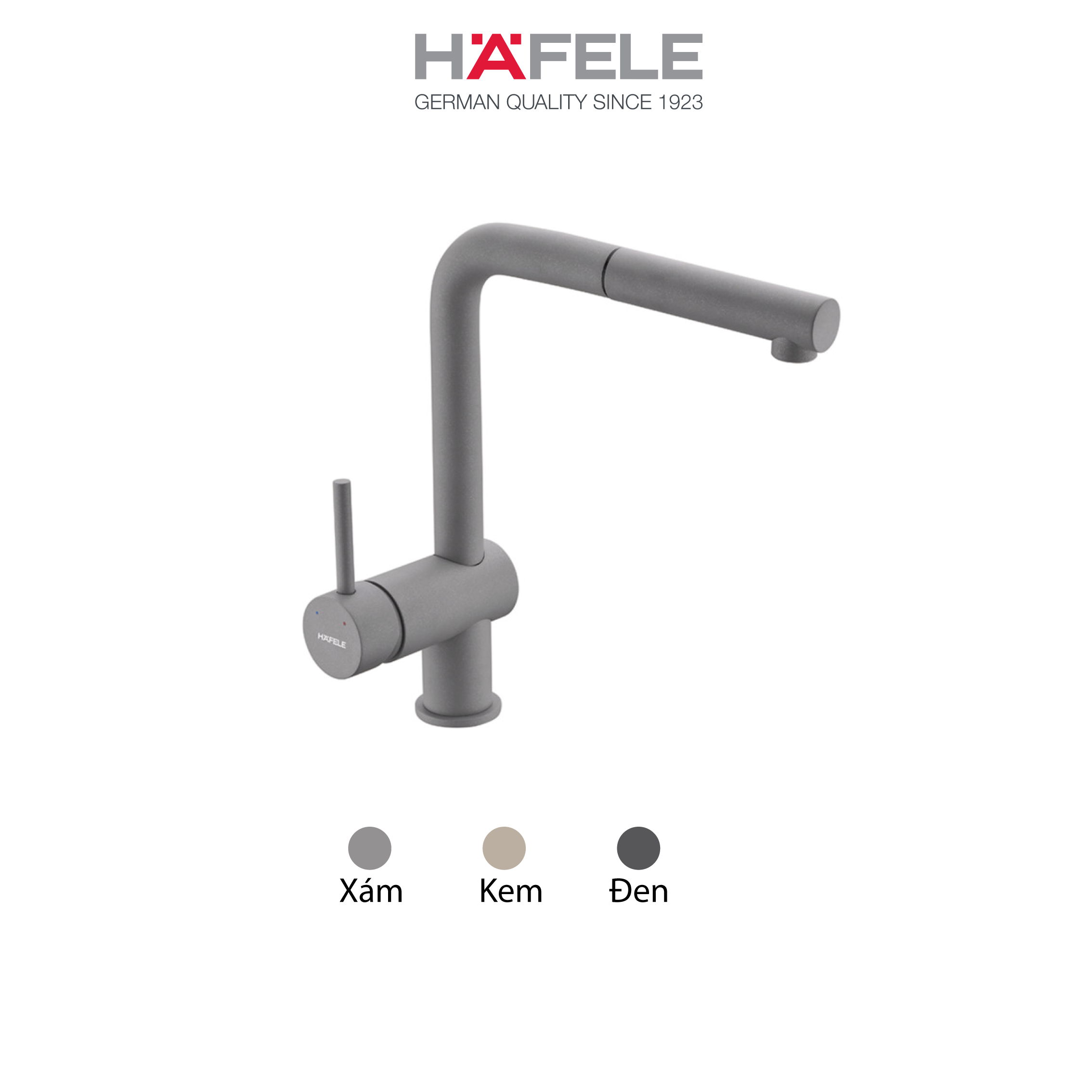 [New] Vòi chìm, Vòi Granite, tay gạt đơn HT21-GH1P250 - Hàng Chính Hãng
