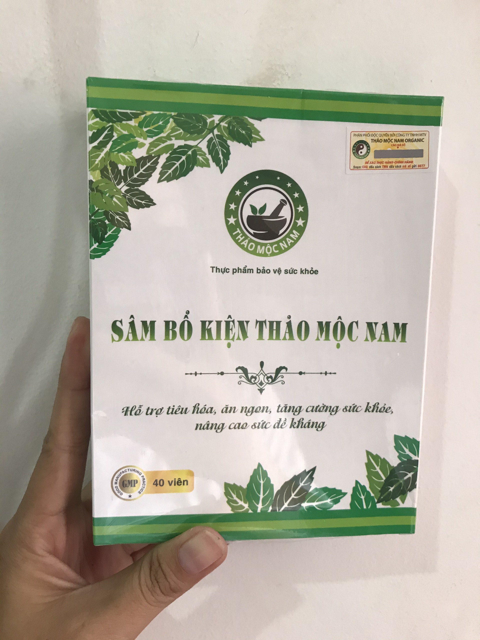 Sâm Bổ Kiện Thảo Mộc Nam - Hỗ trợ tăng cân cho người gầy, người mới ốm dậy
