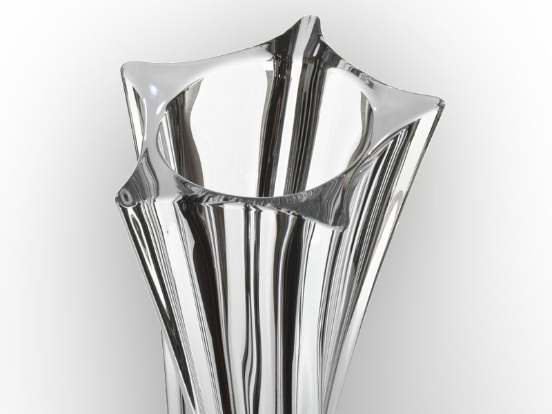 Lọ Hoa Pha Lê Crystalite Bohemia Sao Eo 33.0cm