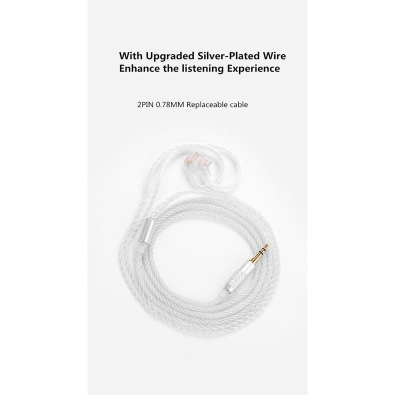 Tai Nghe Thể Thao Bass Hifi TFZ LIVE 3 Trong Tai Có Dây Cáp Có Thể Tháo Rời