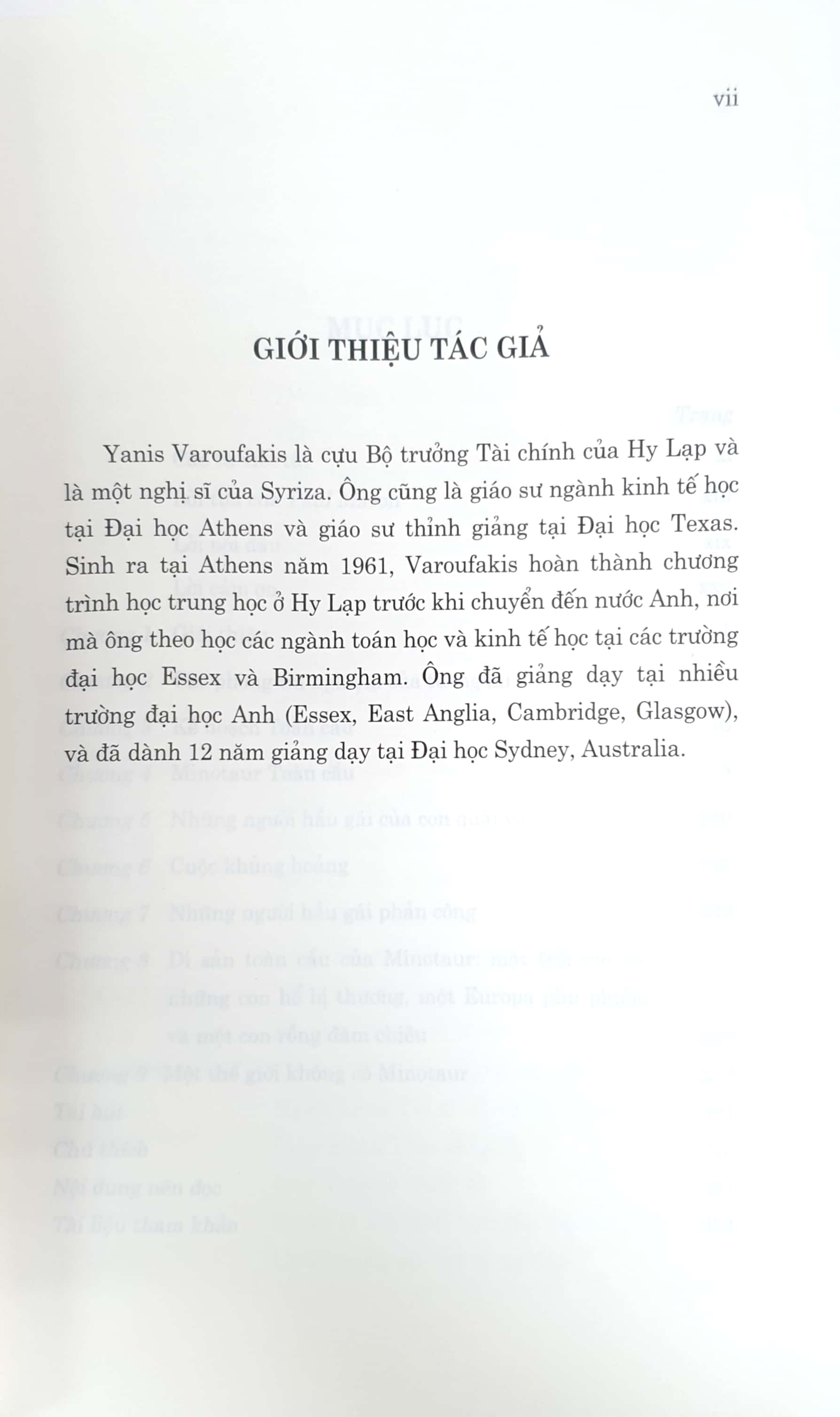 Quái vật Minotaur toàn cầu: Mỹ, châu Âu và tương lai của nền kinh tế toàn cầu (Sách tham khảo)