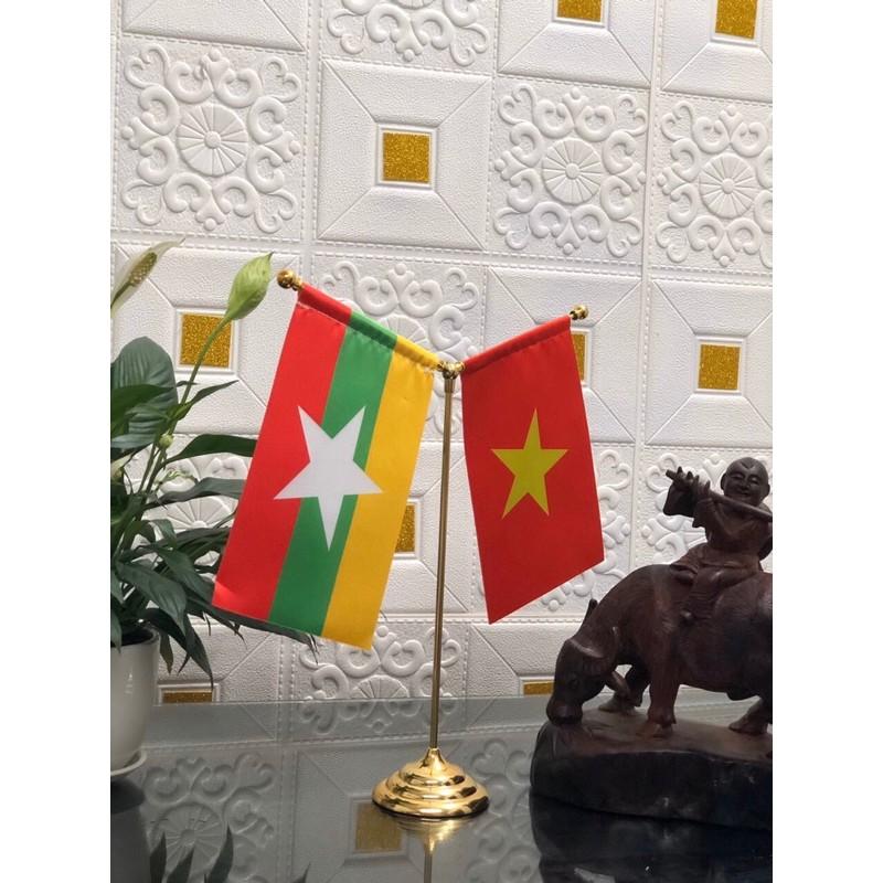 Cờ để bàn in logo công ty