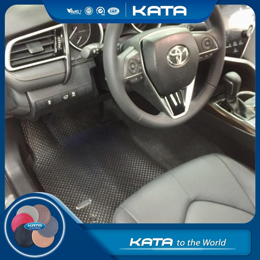 Thảm lót sàn ô tô KATA cho xe Toyota Camry - Khít với sàn xe, Chống trơn, Không mùi, Không ẩm mốc