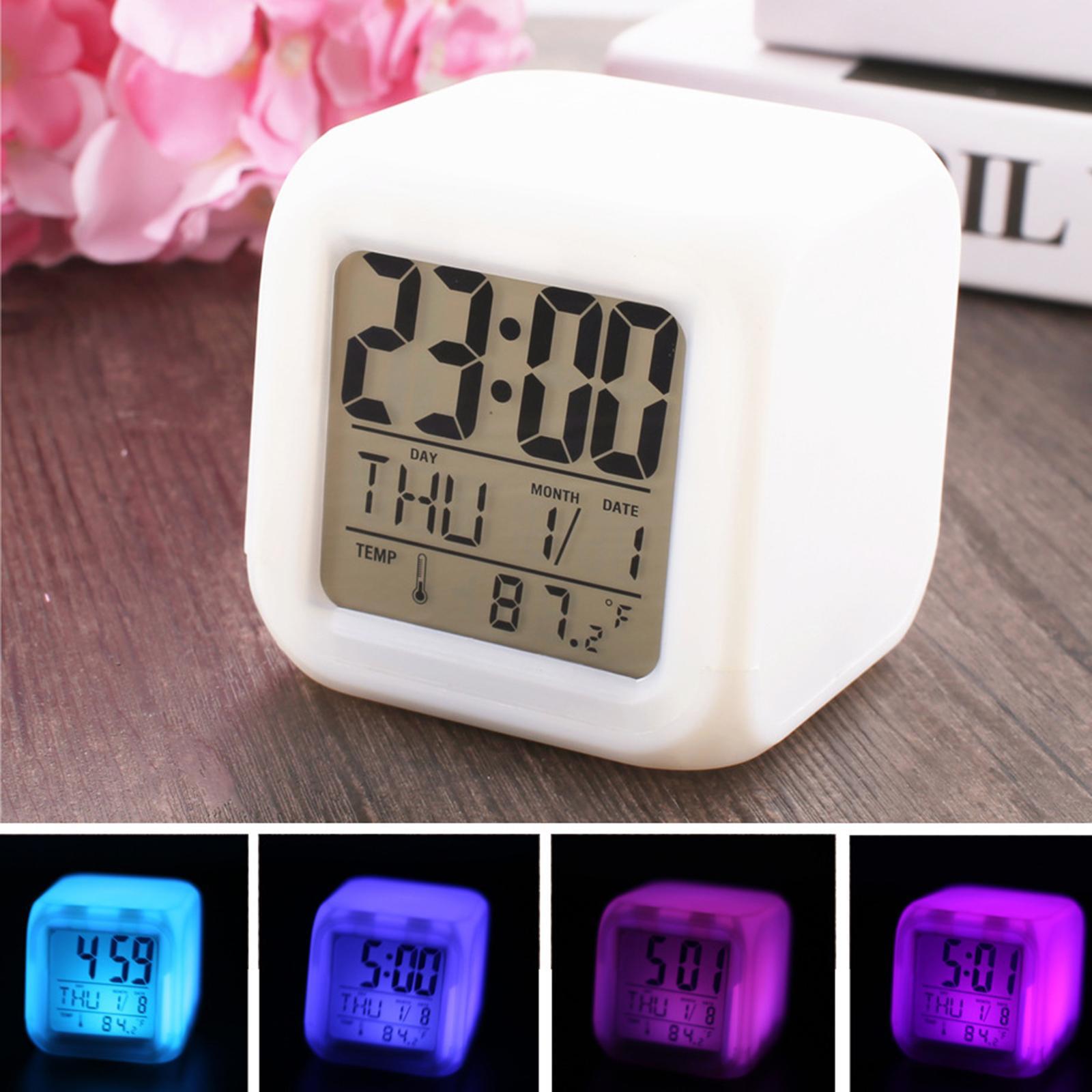 Clock Soft Nightlight Handheld Sized for Room Decor