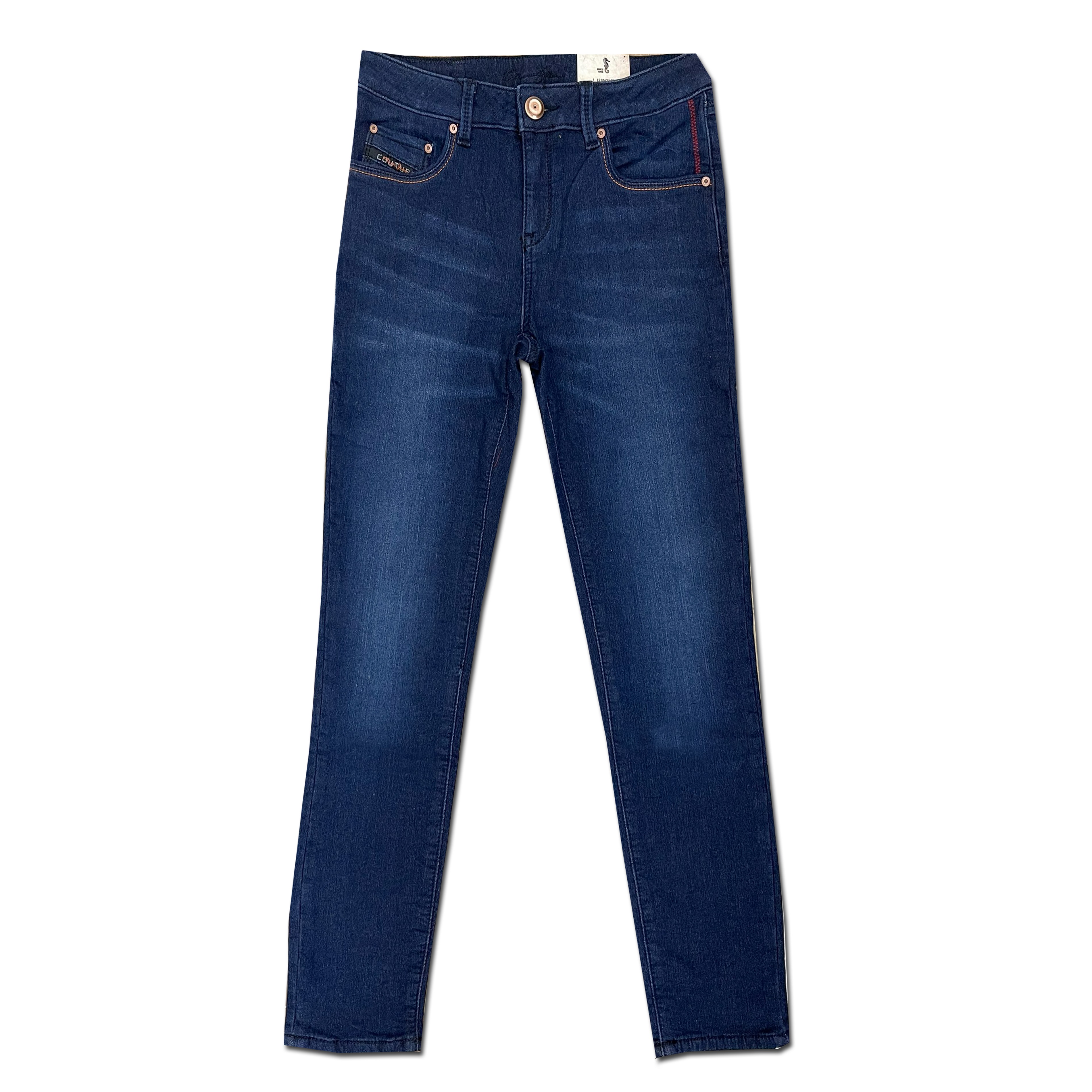 Quần jeans nữu ống ôm MESSI SJW-601-17