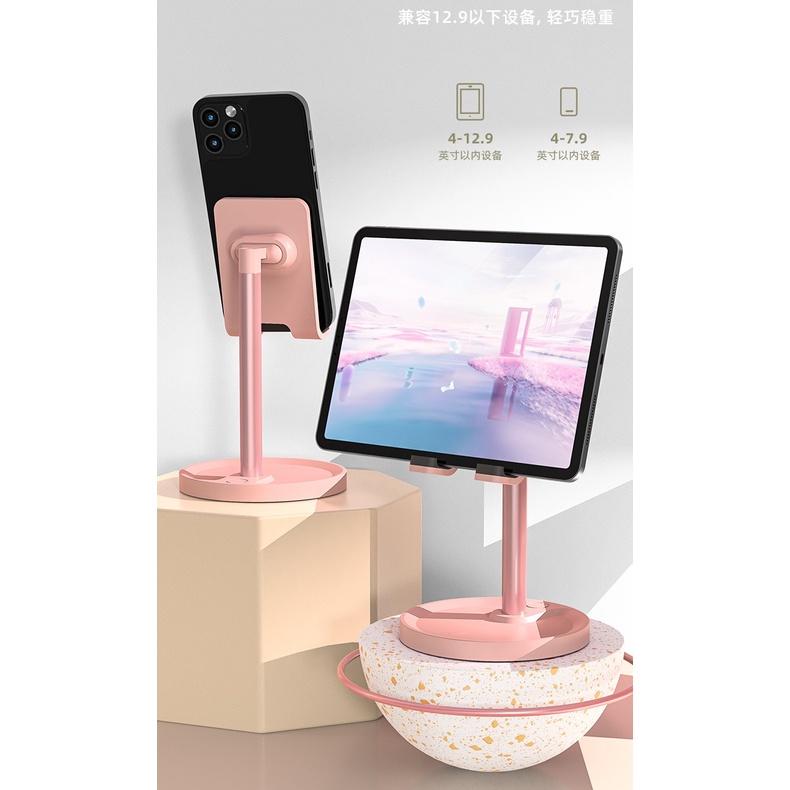 P13 Giá Đỡ Điện Thoại, Ipad Boneruy Cao Cấp. Giá Đỡ Máy Tính Bảng Để Bàn ABS Hợp Kim Nhôm